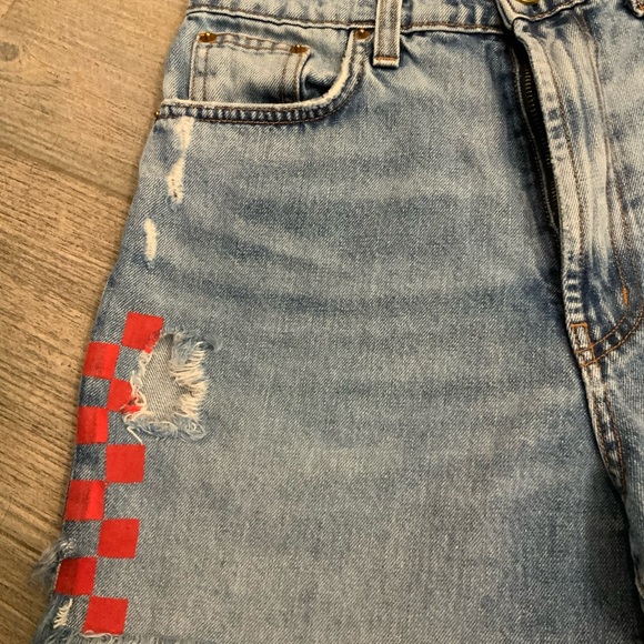 AVIATOR NATION denim cutoffs - Picture 5 of 14